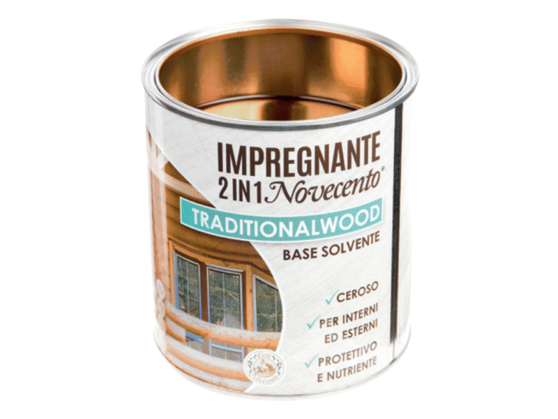 Impregnante 2 In 1 Traditionalwood ceroso a base solvente
