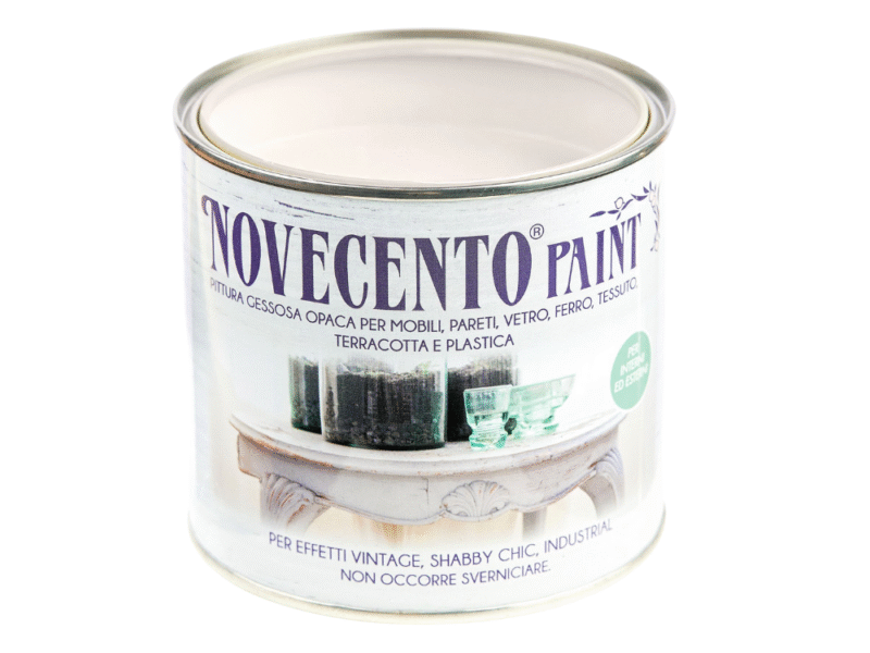 Novecento Paint Bianco Neve Pittura Pastello Chalk Paint Novecento Paint - Stile shabby chic