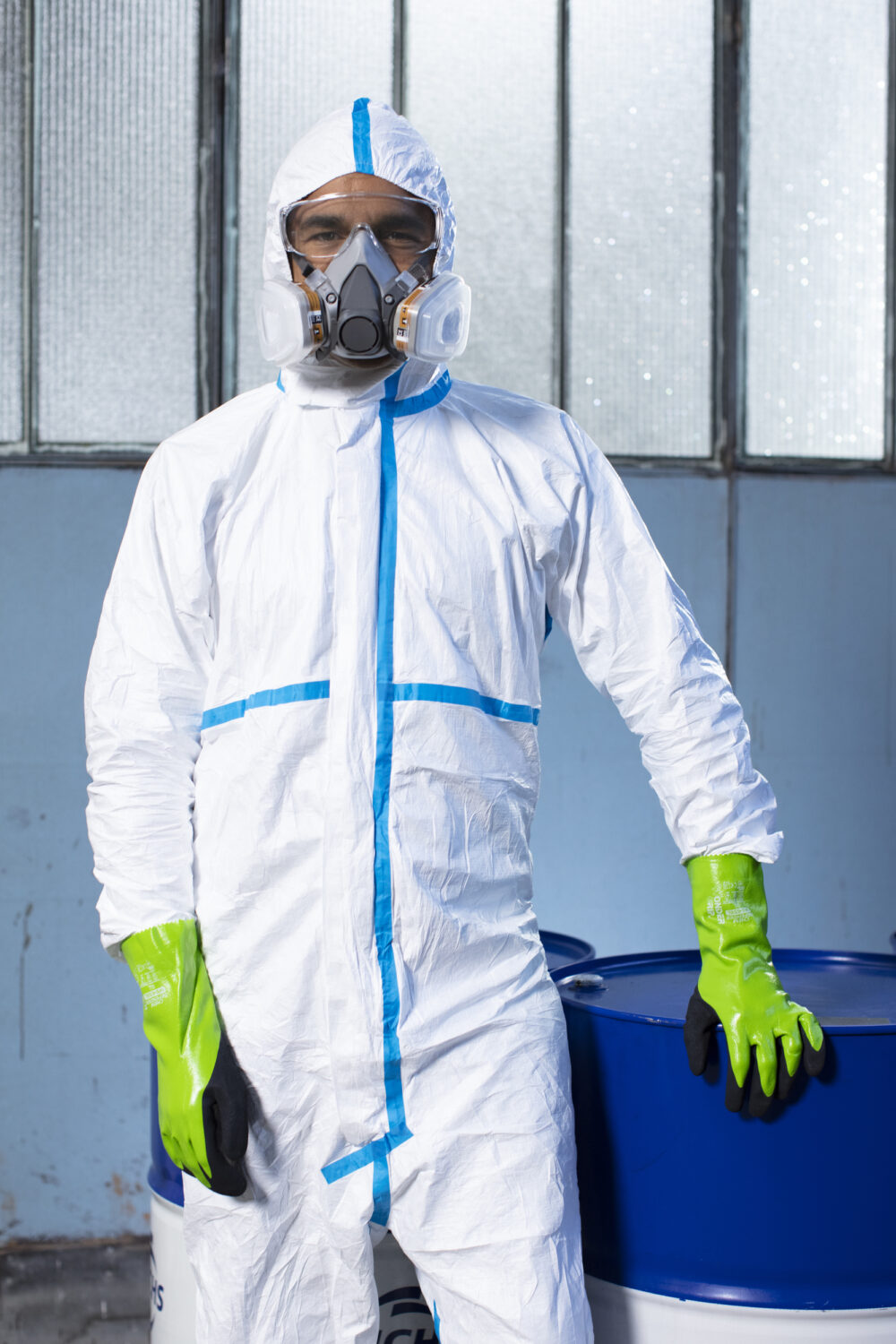 Guanti Wonder Grip WG-658L Chem-Defender – Protezione Chimica in Nitrile 30 cm