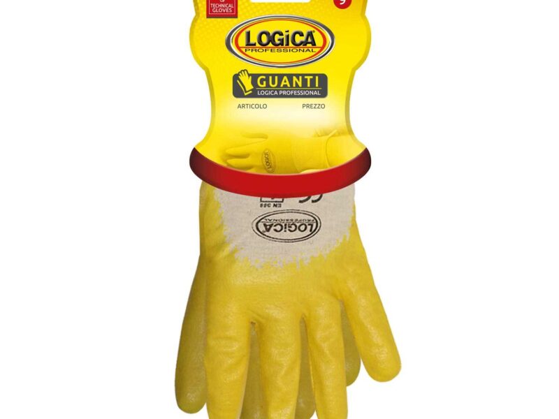 guanti-logica-0158PLUS-fronte Guanti da Lavoro 0158PLUS – Sintetici Spalmati NBR
