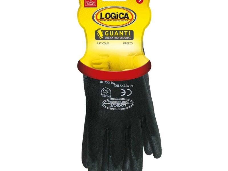 guanti-logica-flexy-n2-fronte Guanti da Lavoro FLEXY/N2 – Nylon Spalmato Poliuretano