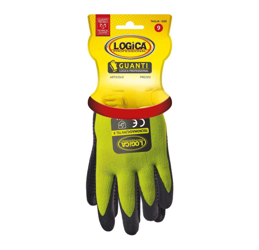 Guanti da Lavoro TECNOMAGIC/HV – Grip Antiscivolo