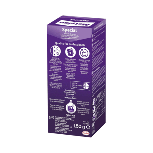 metylan-special-180gr-retro Metylan Special – Colla in Polvere per Carta da Parati Pesante (180 g)