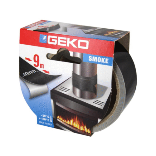 Nastro Adesivo in Alluminio Alta Temperatura (40mm × 9m) - Nero