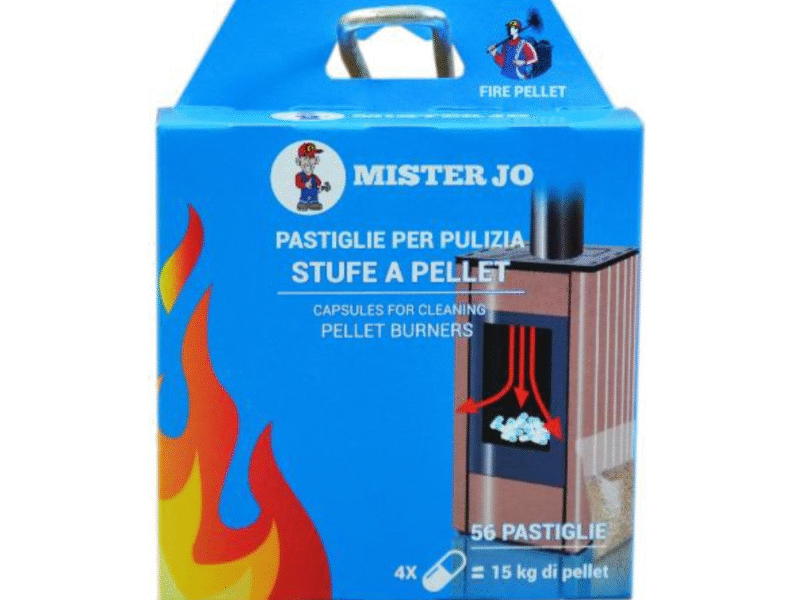 pastiglie-pulizia-stufe-a-pellet Anti Fuliggine FIRE PELLET – Pastiglie (56 pz) Mister Jo