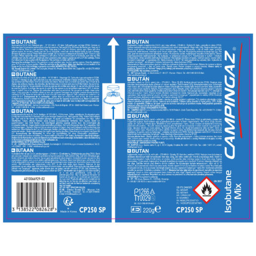 Cartuccia Gas Campingaz CP 250 &ndash; 220g Isobutano