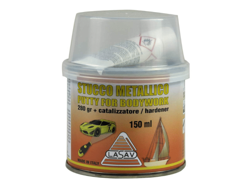 Stucco metallico grigio (150 ml) Lasav