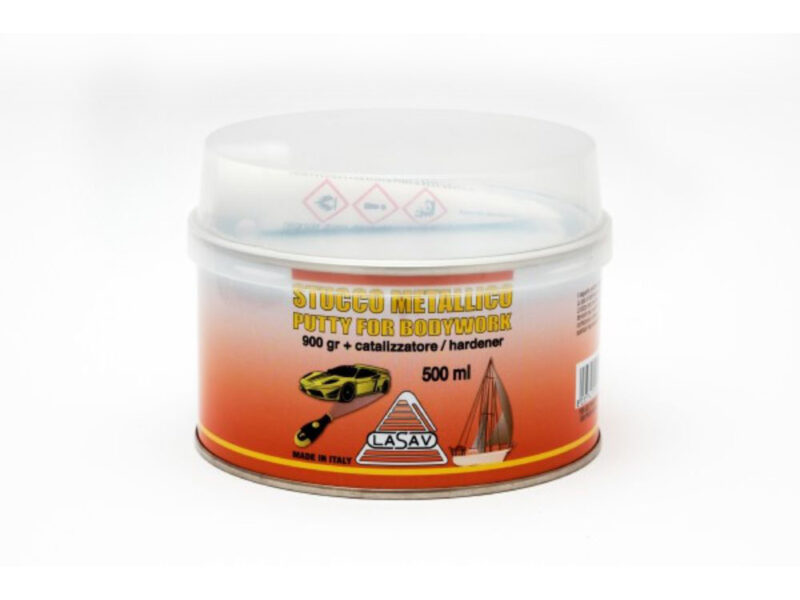 Stucco metallico grigio (500 ml) Lasav