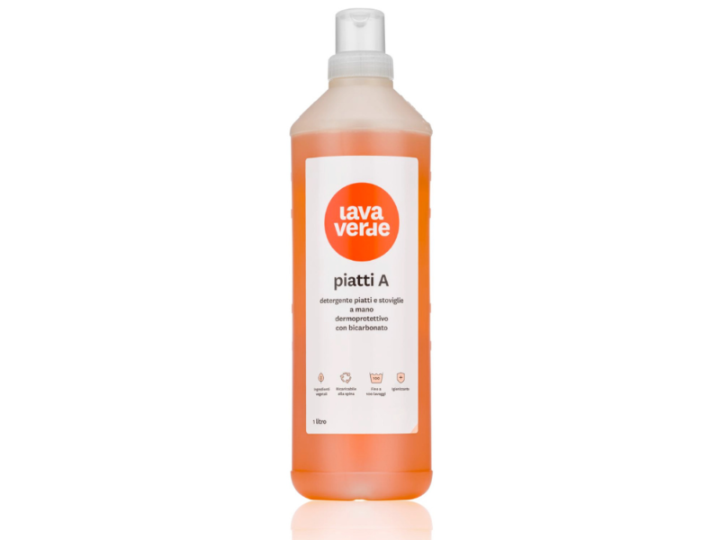 Piatti A – Detergente Concentrato con Bicarbonato Lava Verde