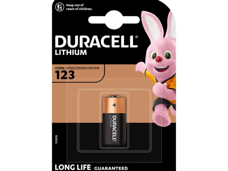 DURACELL_123_R2M Batteria Fotografica Duracell 123 Litio 3V