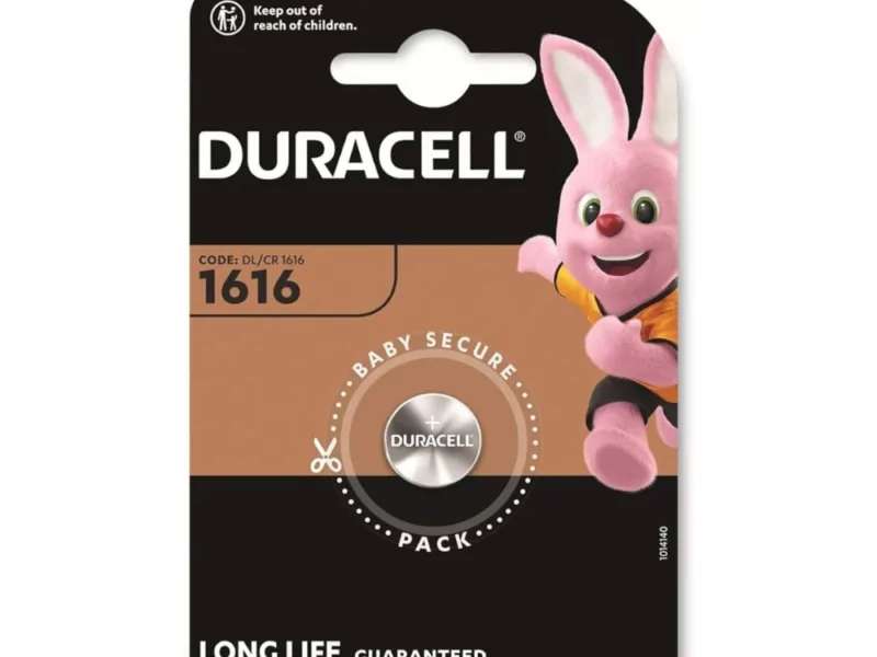 DURACELL_BOTTONE_1616_R2M Batteria a Bottone Duracell CR1616 Litio 3V