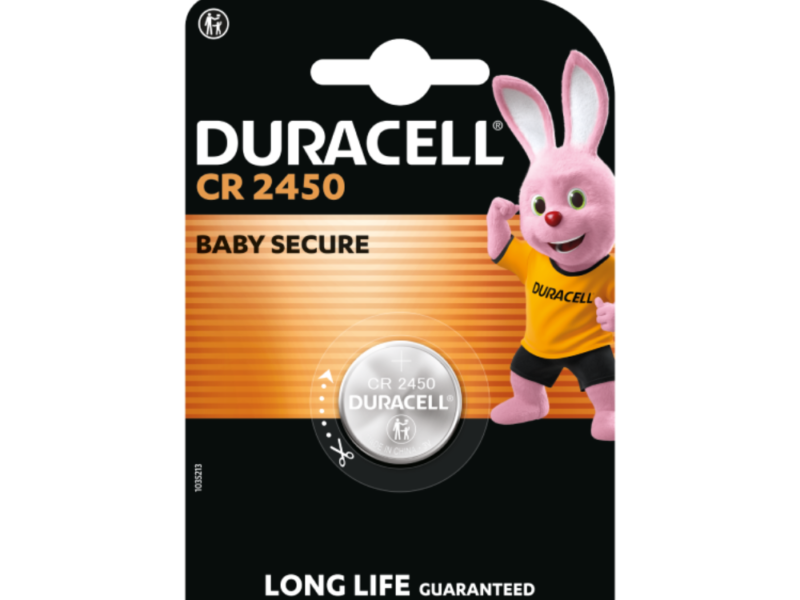 DURACELL_BOTTONE_CR2450_R2M Batteria a Bottone Duracell CR2450 Litio 3V